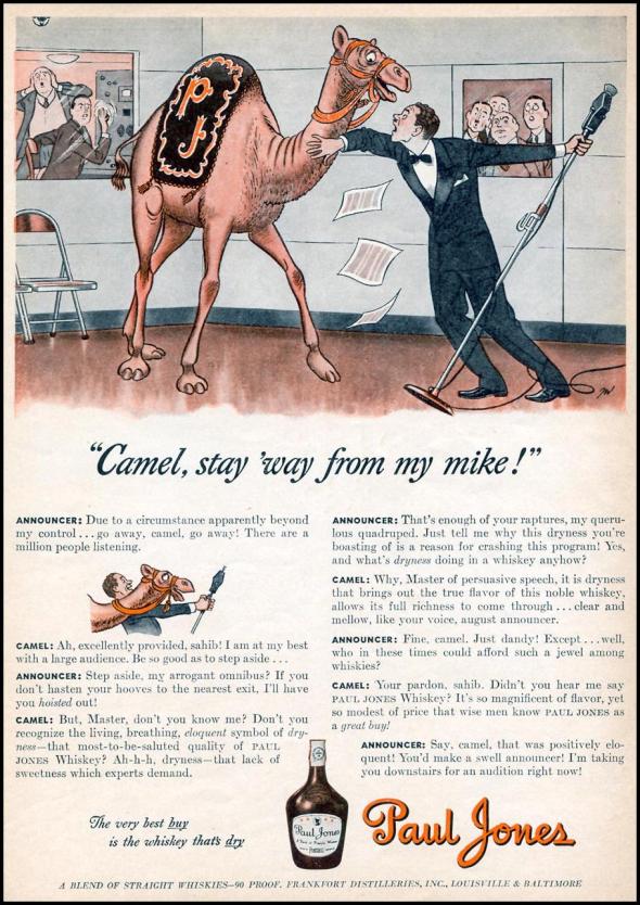 paul jones camel weird